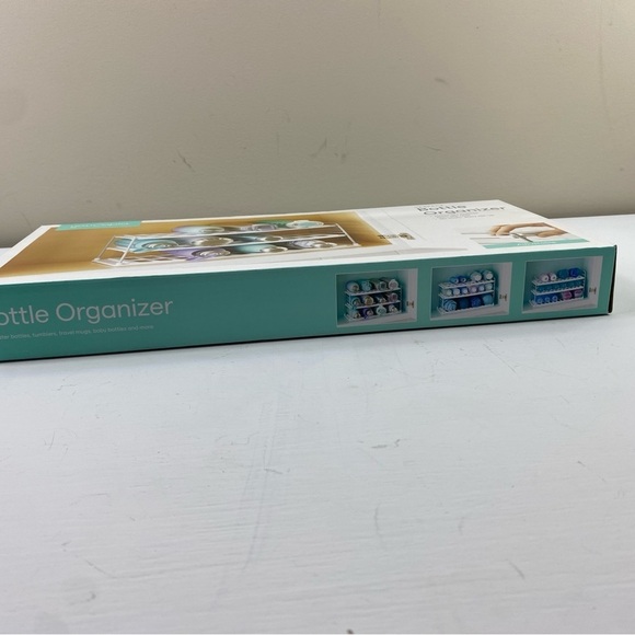 YouCopia UpSpace Water Bottle and Travel Mug Cabinet Organizer Storage NIB - Picture 4 of 6